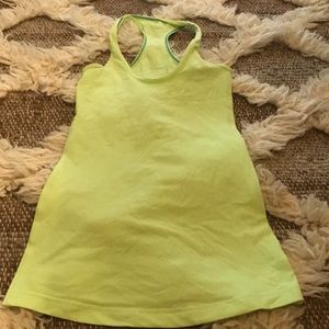 Lululemon cool racerback clear mint size 2